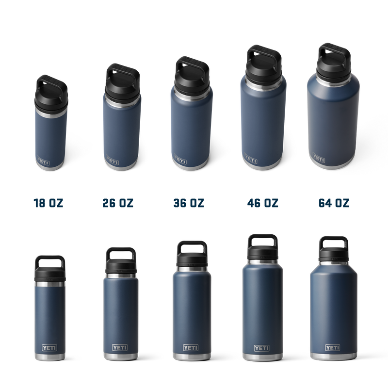 YETI Rambler® 46 oz (1.4L) Bottle With Chug Cap Navy
