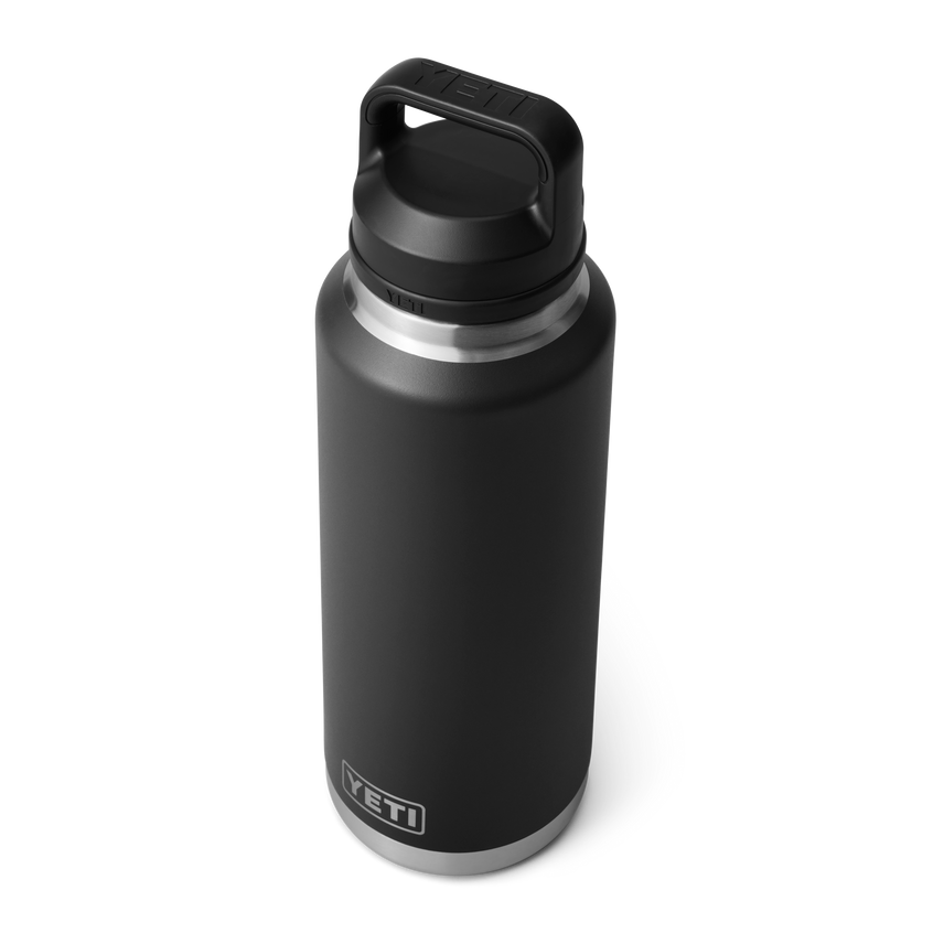 YETI Rambler® 46 oz (1.4 L) Bottle With Chug Cap Black