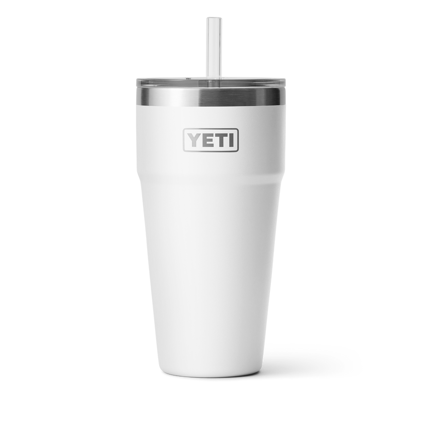 YETI 26 oz (769ml) Straw Stackable Cup White