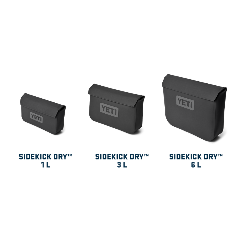 YETI Sidekick Dry® 3L Gear Case Black
