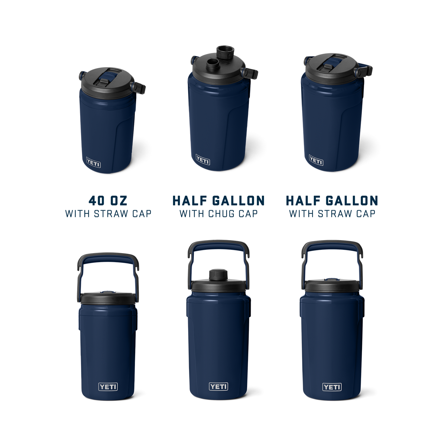 Silo™ Half Gallon (1.9 L) Jug with Chug Cap Black