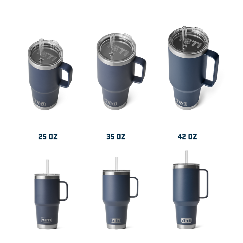 Rambler® 35 oz (1L) Straw Mug White