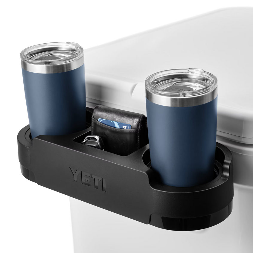 YETI Roadie® Wheeled Cooler Cup Caddy Black