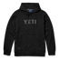 YETI Brushed Fleece Hoodie Pullover Black Black
