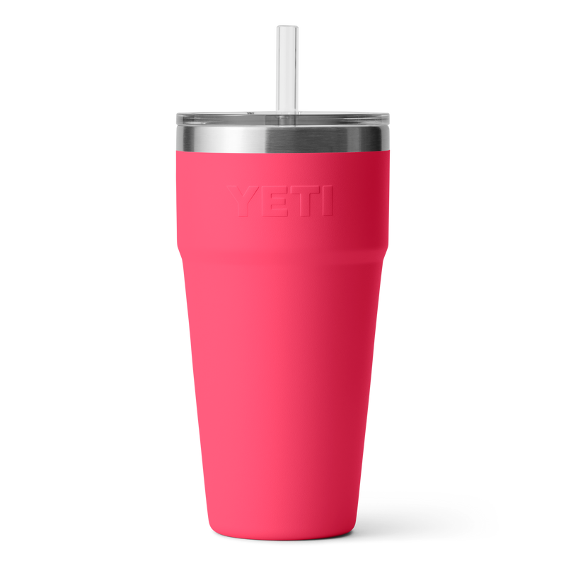 YETI Rambler® 26 oz (769ml) Straw Stackable Cup Tropical Pink