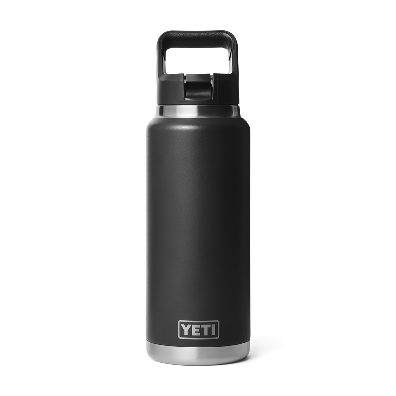 Rambler® 36 oz (1065 ml) Straw Bottle Black