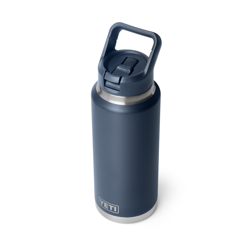 Rambler® 36 oz (1065 ml) Straw Bottle Navy