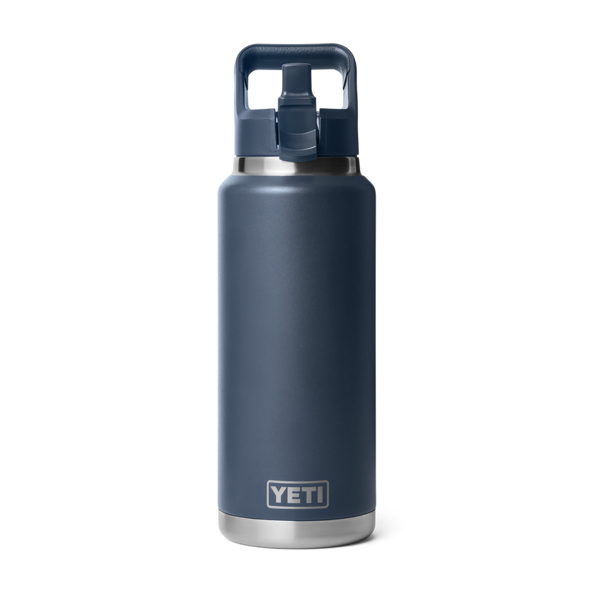 Rambler® 36 oz (1065 ml) Straw Bottle Navy