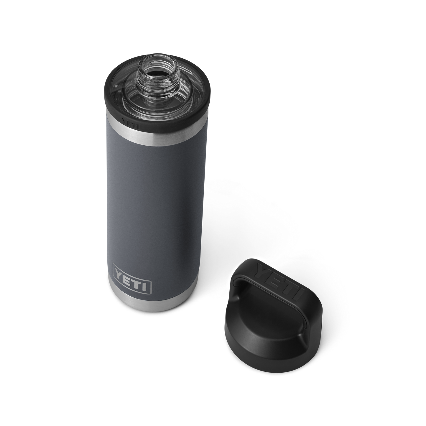 YETI Rambler® 18 oz (532 ml) Bottle With Chug Cap Charcoal