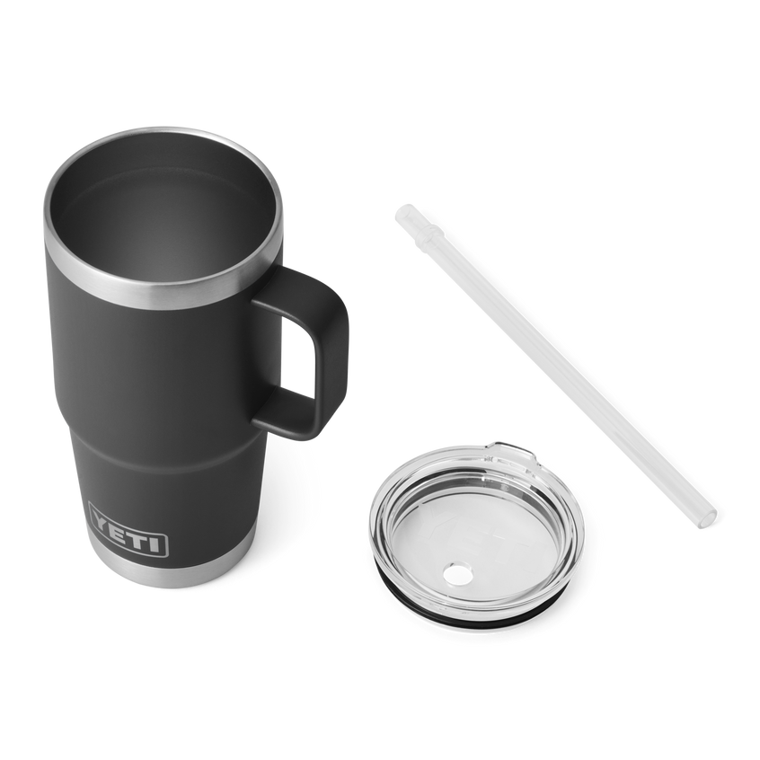 Rambler® 25 oz (739 ml) Straw Mug Black