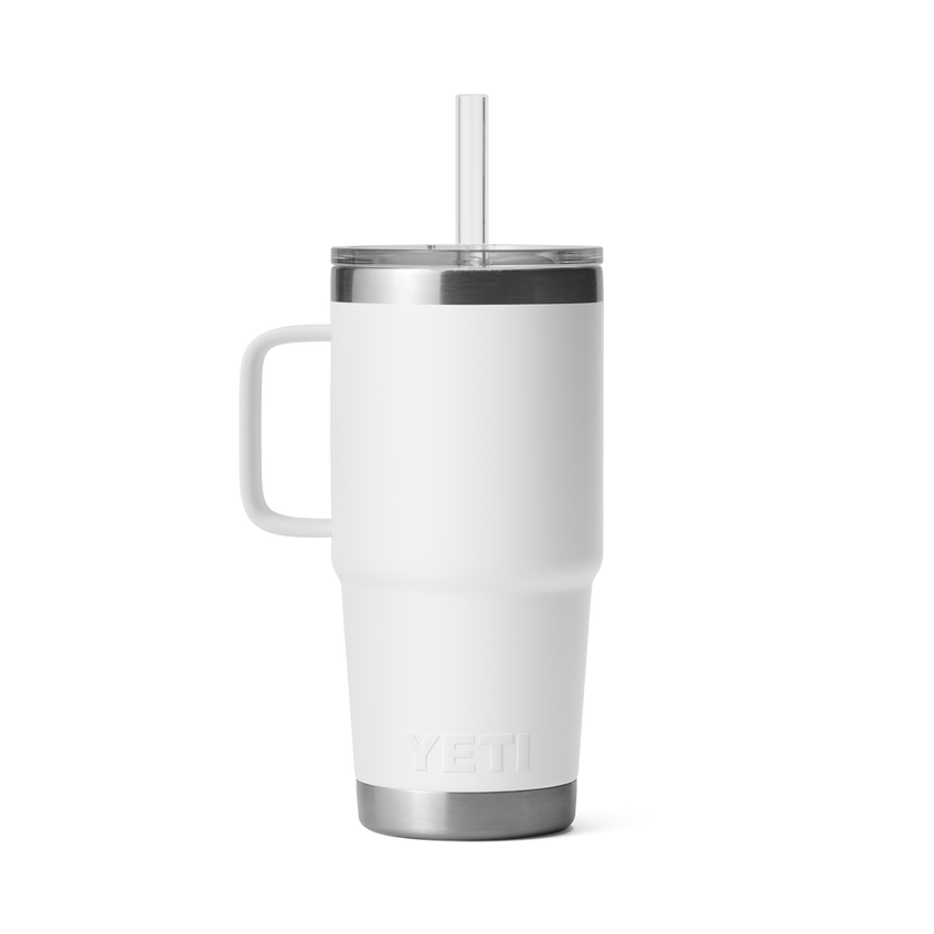 Rambler® 25 oz (739 ml) Straw Mug White