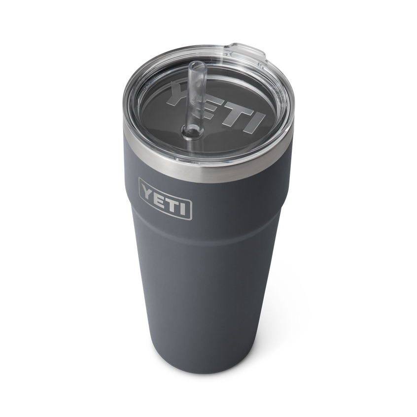 YETI 26 oz (769ml) Straw Stackable Cup Charcoal