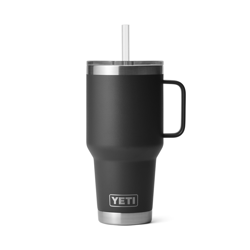 Rambler® 35 oz (1L) Straw Mug Black