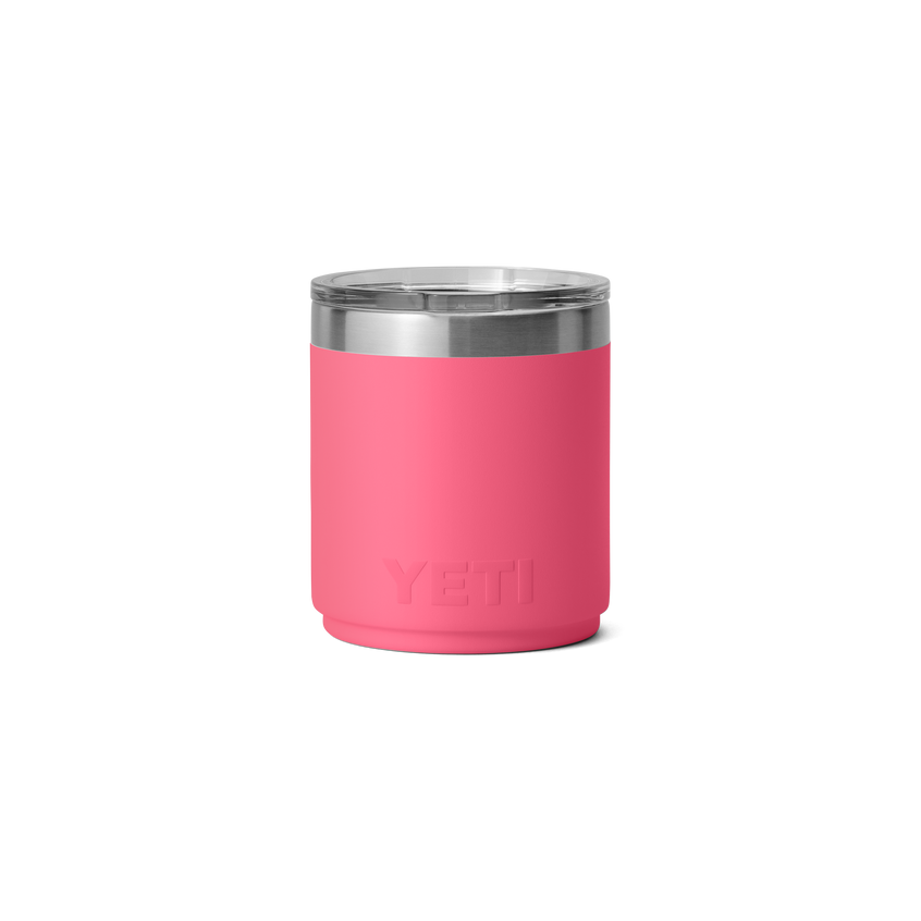 Rambler® 10 oz Stackable Lowball with Magslider™ lid Tropical Pink