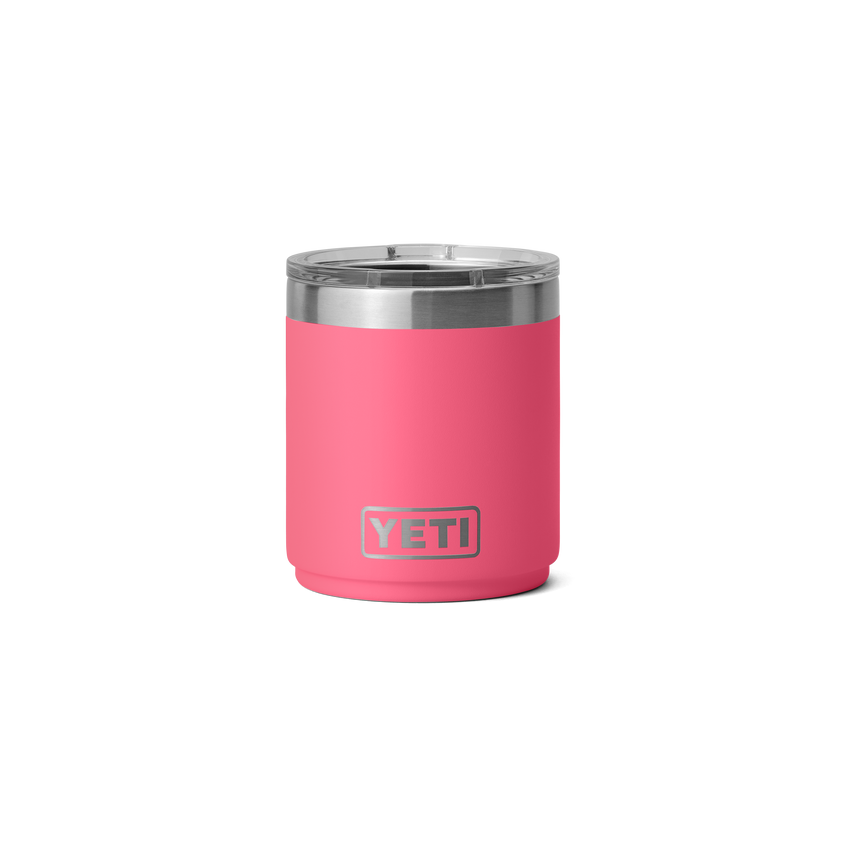 Rambler® 10 oz Stackable Lowball with Magslider™ lid Tropical Pink