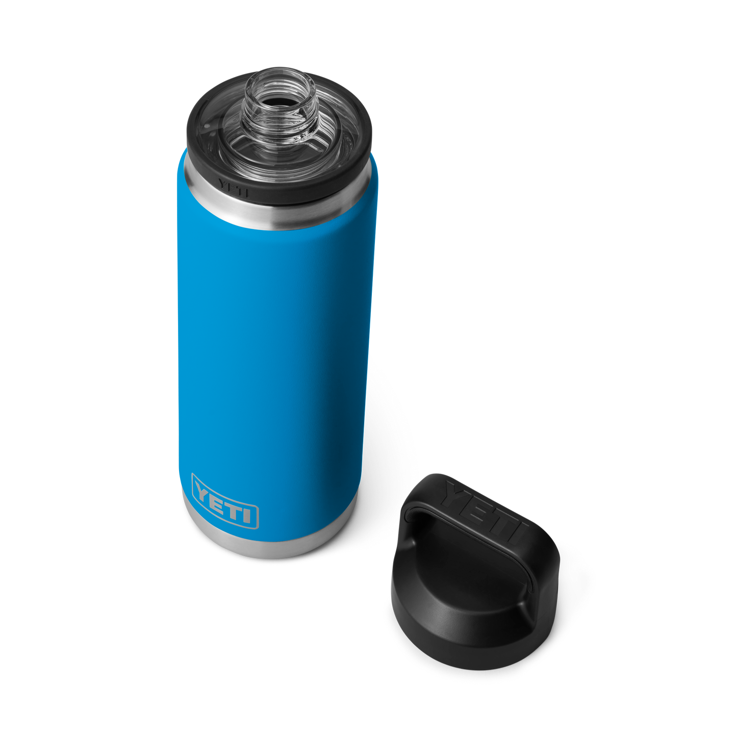 YETI Rambler® 26 oz (760 ml) Bottle With Chug Cap Big Wave Blue