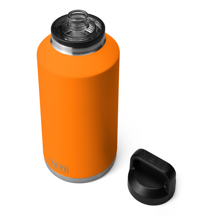 YETI Rambler® 64 oz (1.9 L) Bottle With Chug Cap King Crab Orange