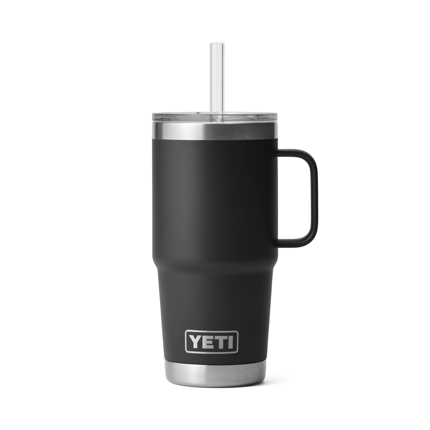 25 oz (739ml) Straw Mug Black