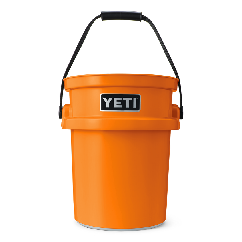 YETI LoadOut® 5-Gallon Bucket King Crab Orange