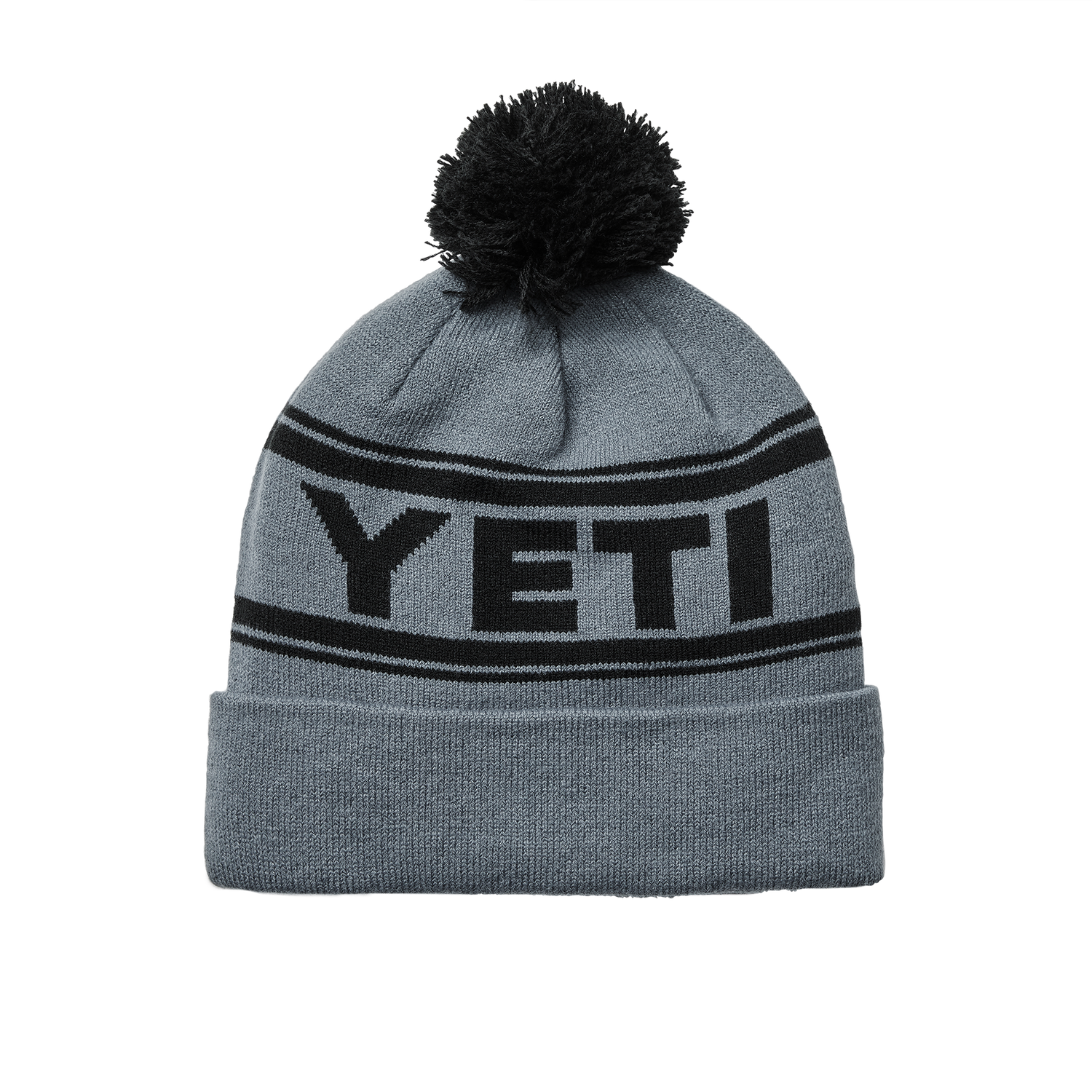 YETI Logo Retro Knit Beanie Navy/White