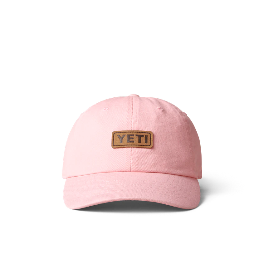 Leather Badge Logo Hat Blossom Light Pink