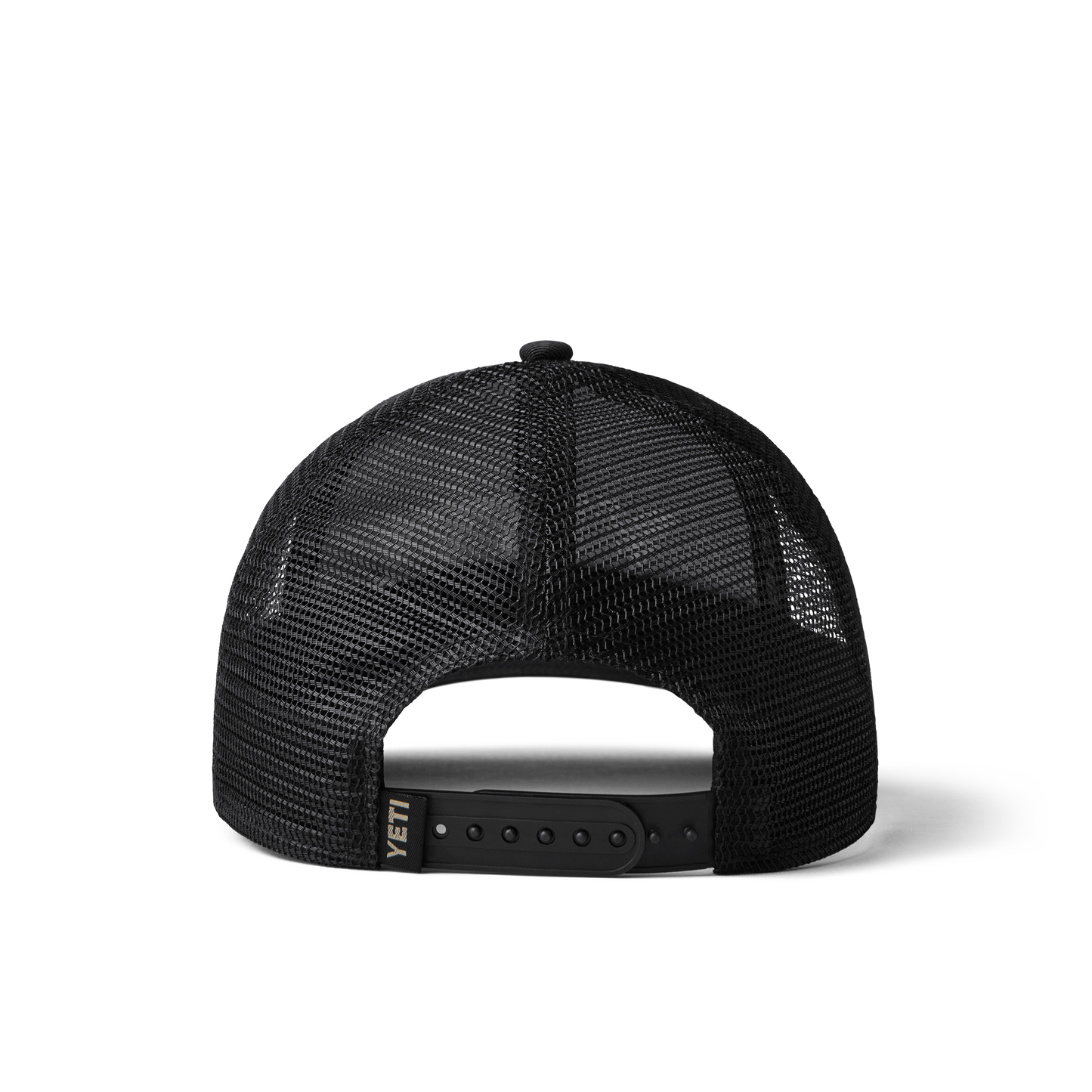 YETI Camo Logo Badge Trucker Hat Black