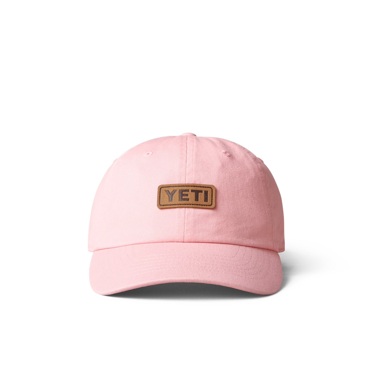 YETI Leather Logo Badge Hat Blossom Pink