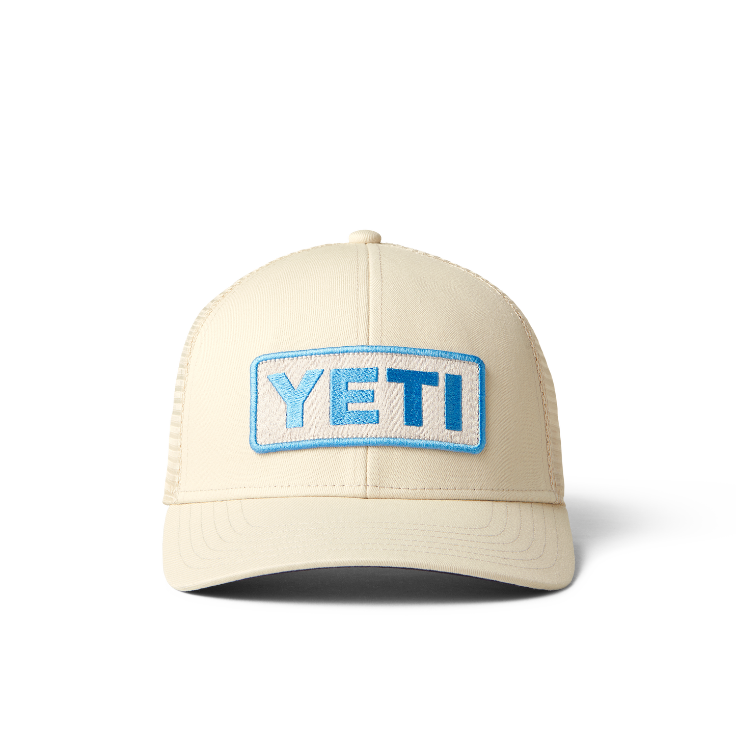 YETI Logo Badge S22 Trucker Hat Cream