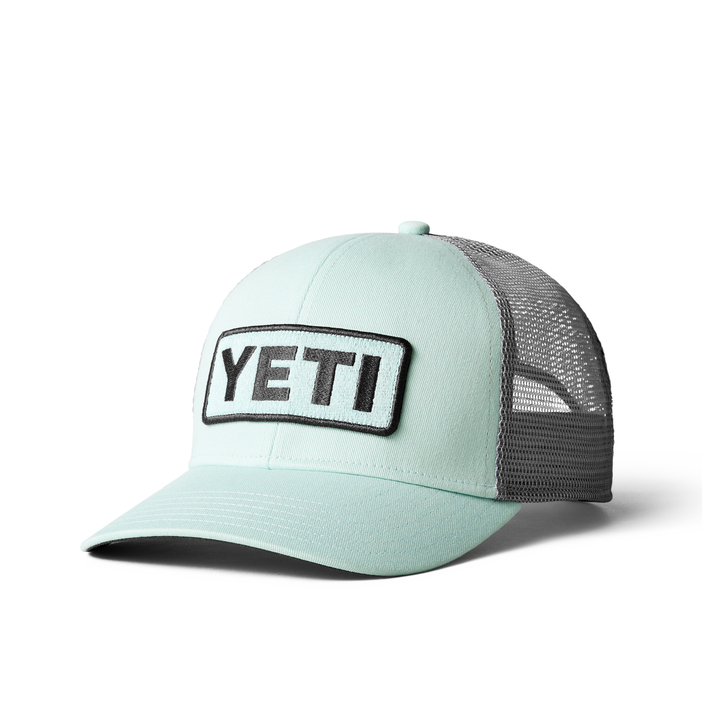 YETI Logo Badge S22 Trucker Hat Ice Mint