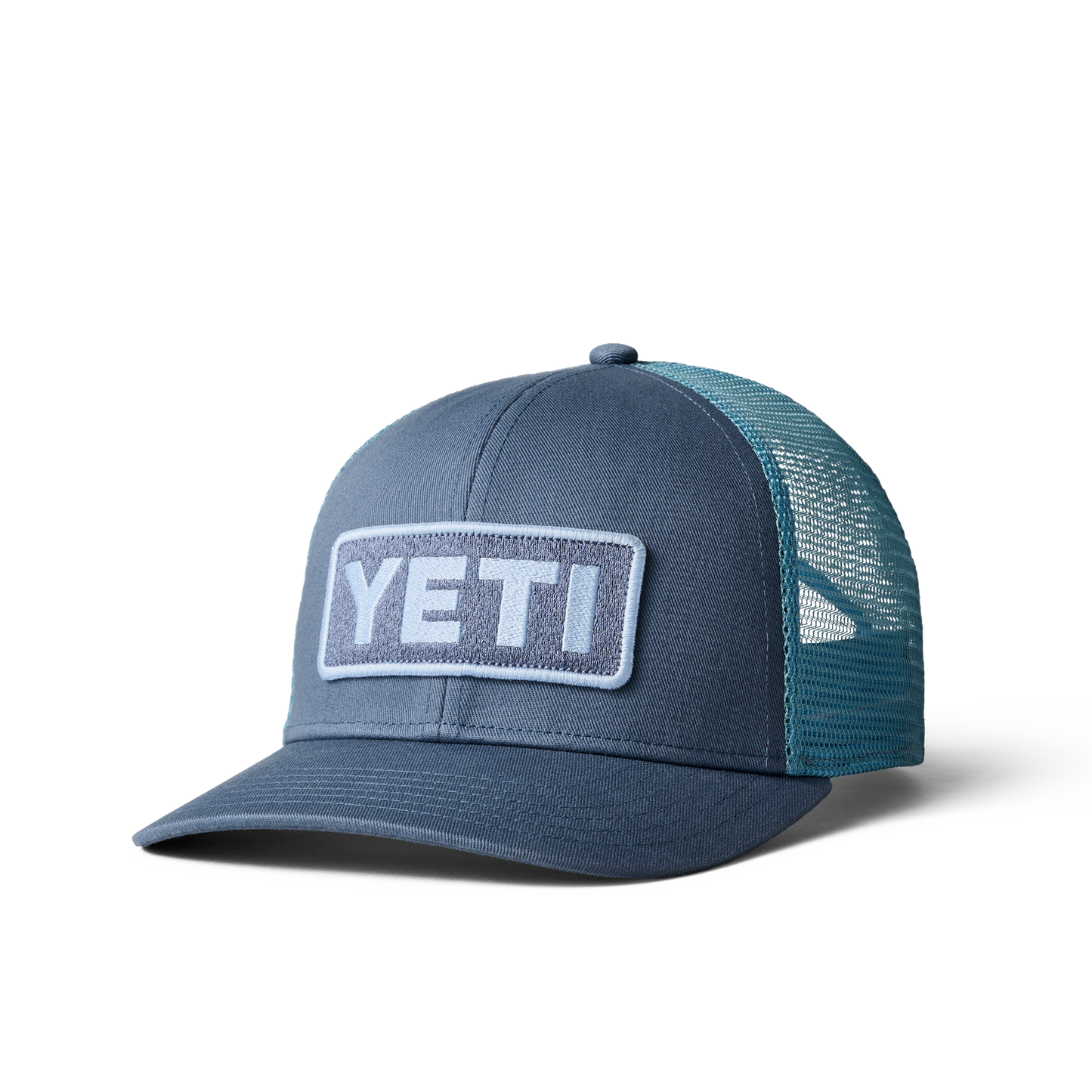YETI Logo Badge S22 Trucker Hat Indigo