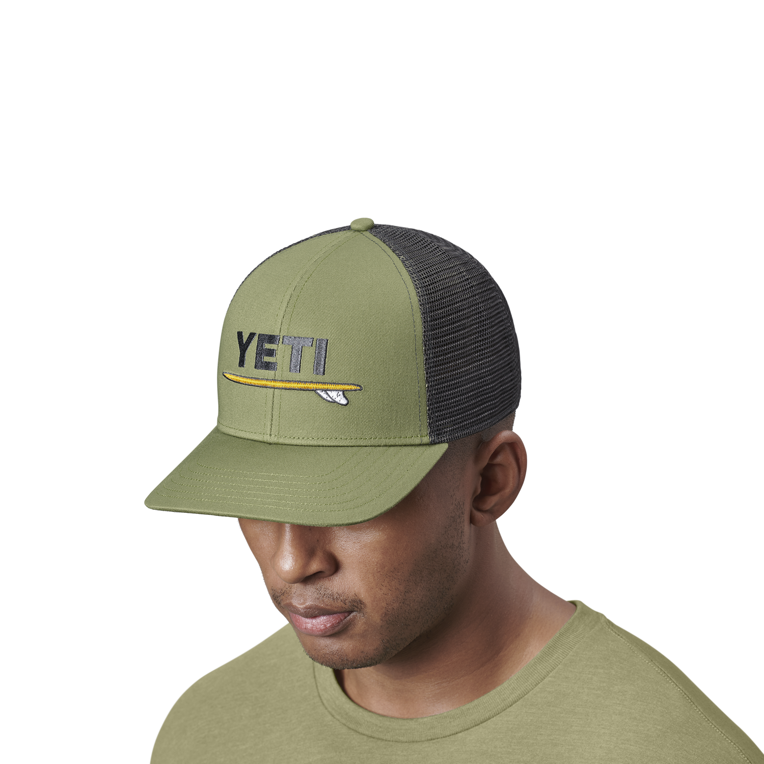 YETI Surf Trip Trucker Hat Light Olive