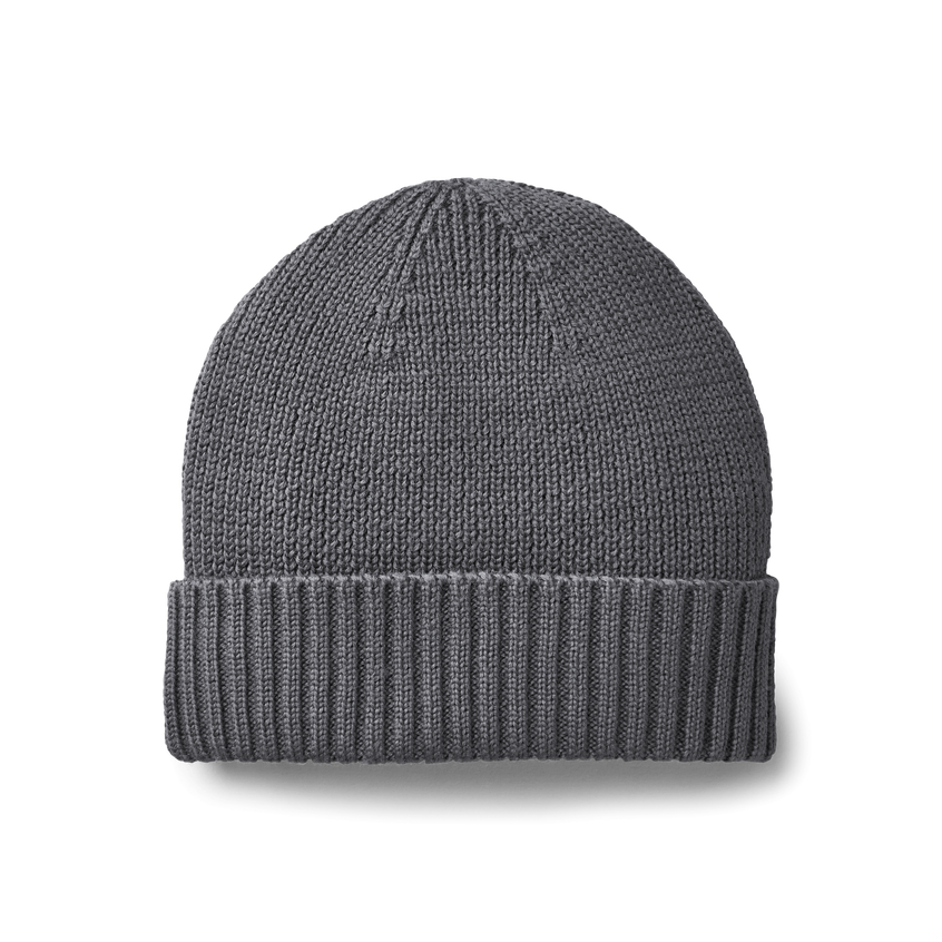 YETI Logo Beanie Hat Grey