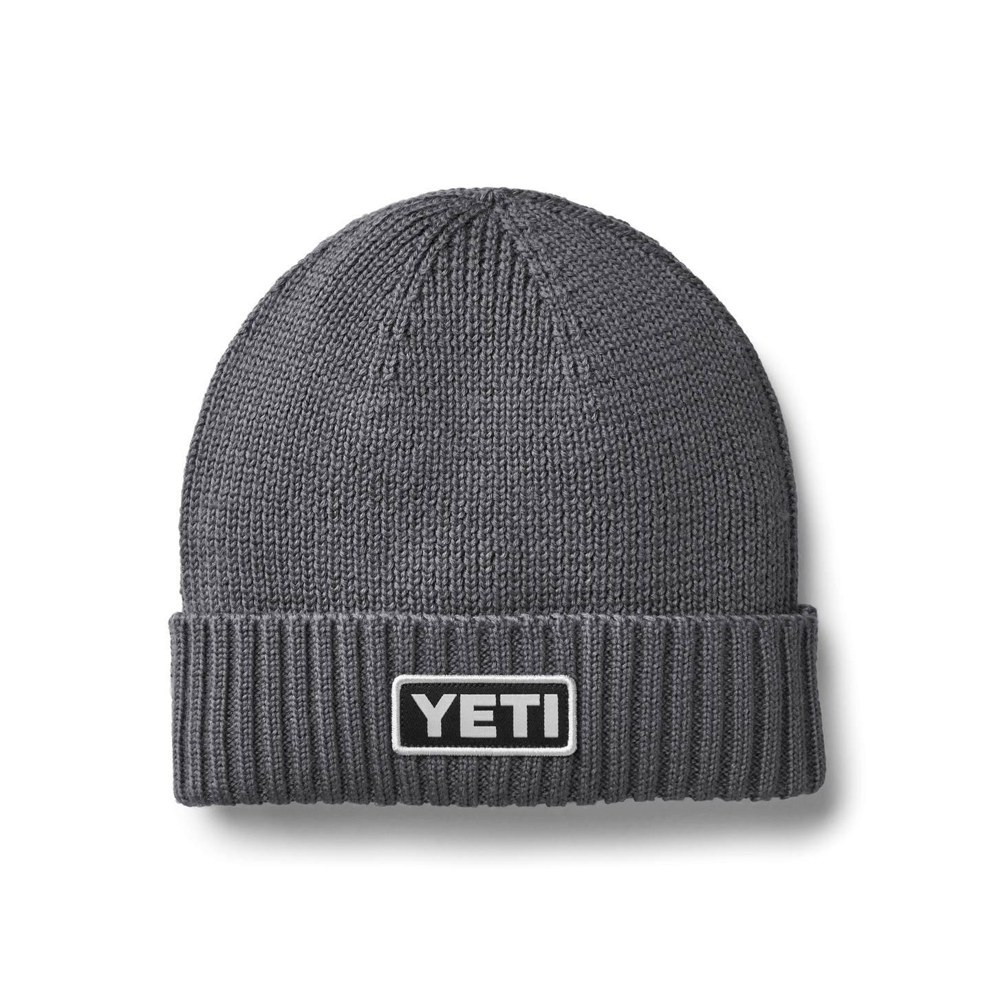YETI Logo Beanie Hat Grey
