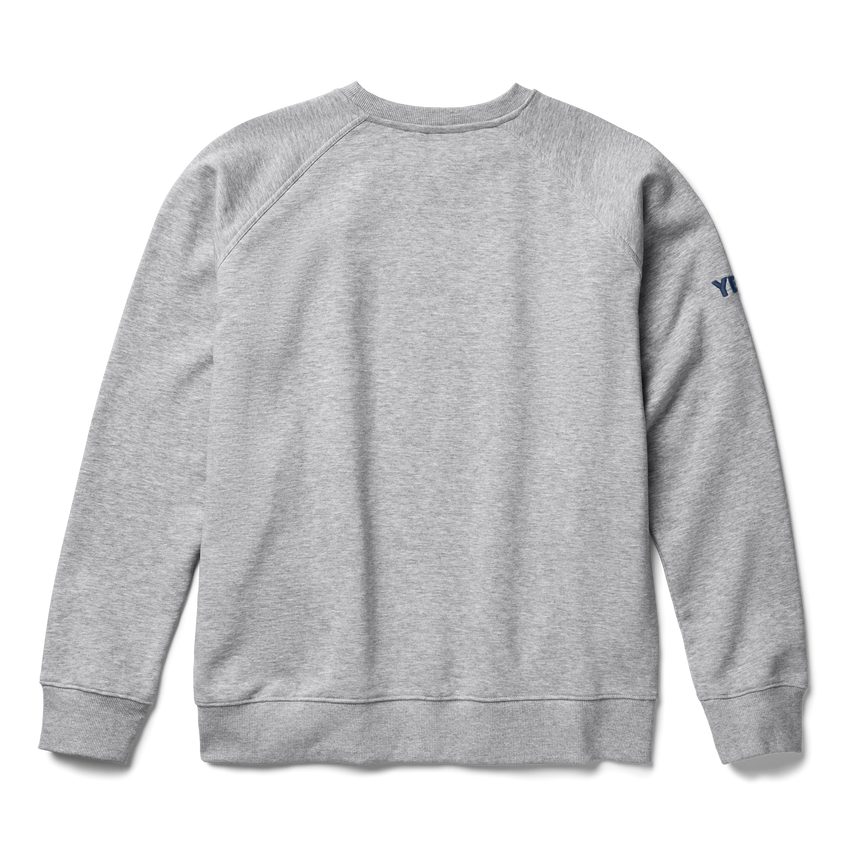 YETI Fleece Crew Neck Pullover Grey