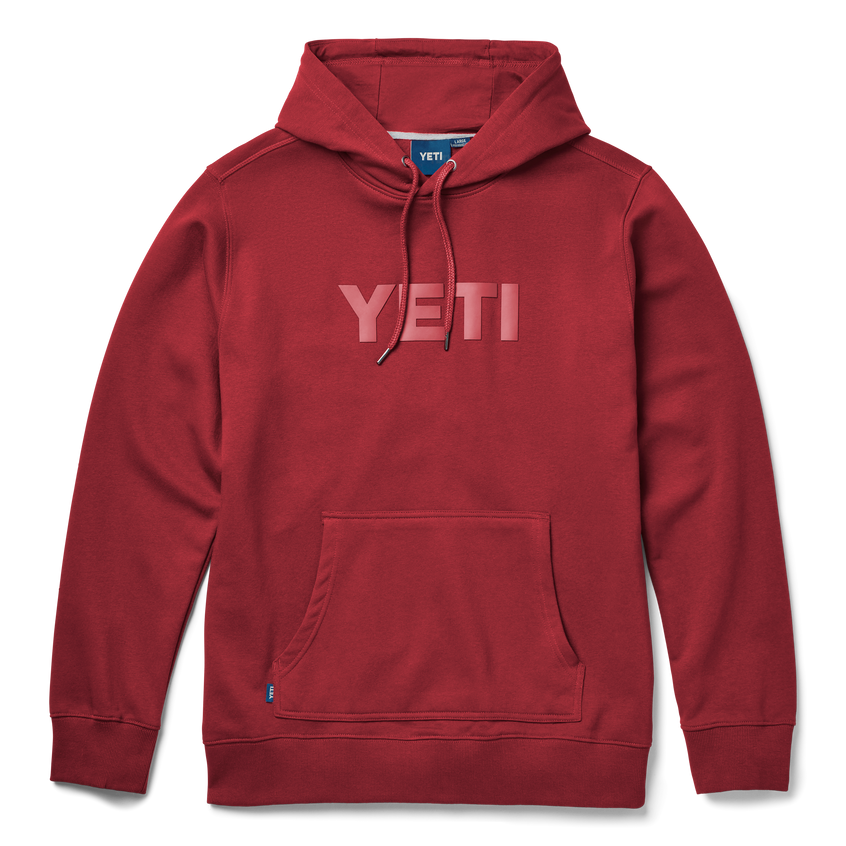 YETI Fleece Pullover Hoodie Harvest Red