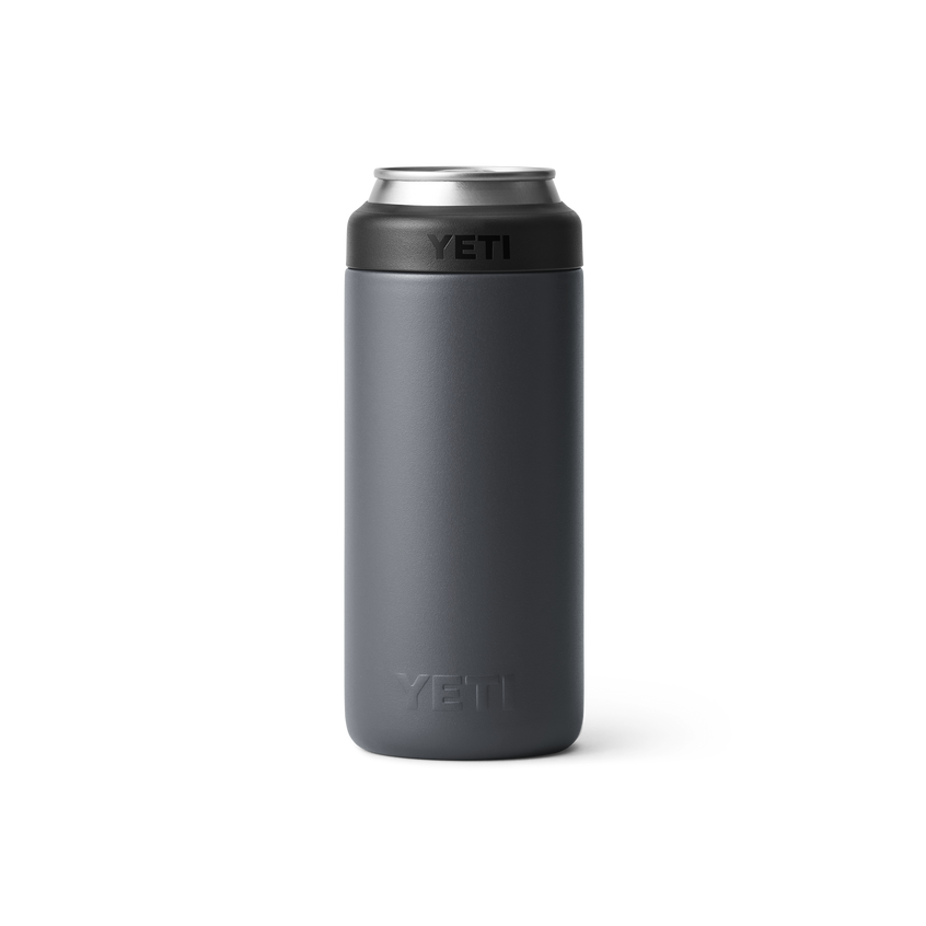 YETI Rambler® Colster® Slim Can Cooler (355ml) Charcoal